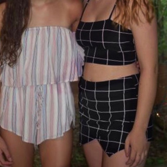 Dresses & Skirts - skirt and crop top set!